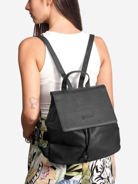 Cork Design Handbags - Cork Handmade  cork backpack
